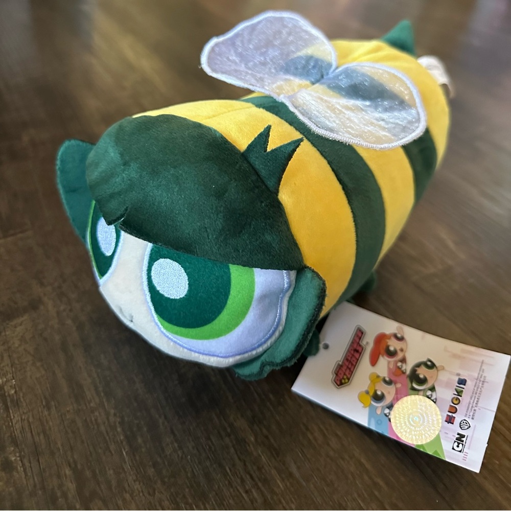 The Powerpuff Girls Buttercup Bumble Bee Plush 8”